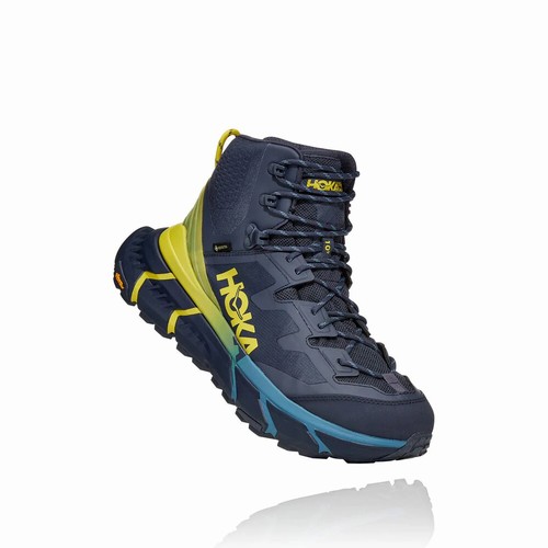 Hoka One One TENNINE HIKE GORE-TEX Hiking Shoes For Men India Black IN-7568